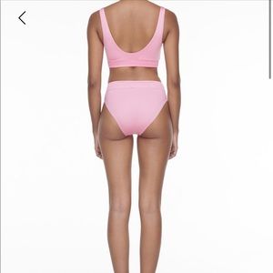 Les Boys Les Girls Track Inspired Bikini XS👙NWOT